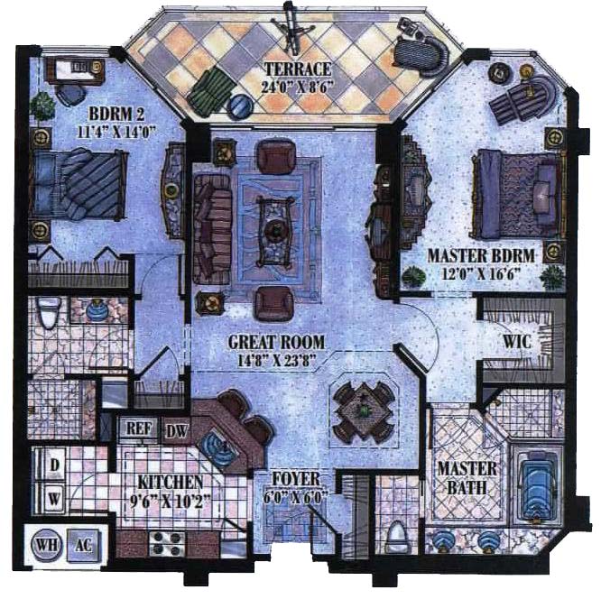 Silver Beach Floor Plan